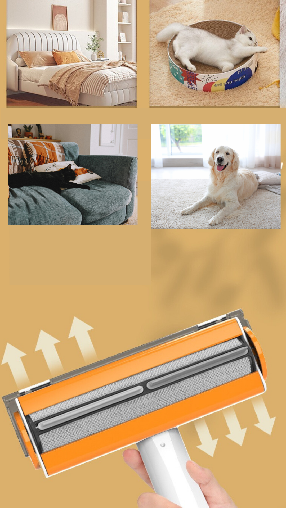 🧡 Үс, ноос, хог хамж цэвэрлэгч – Маш хурдан, маш цэвэрхэн!