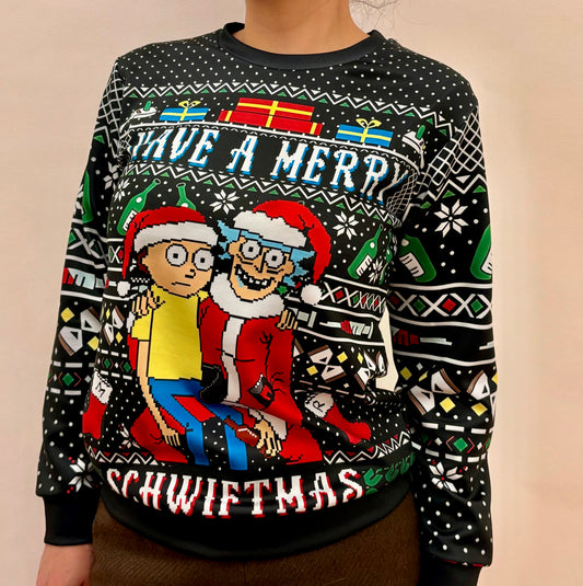 Christmas Sweater 📌 Rick & Morty